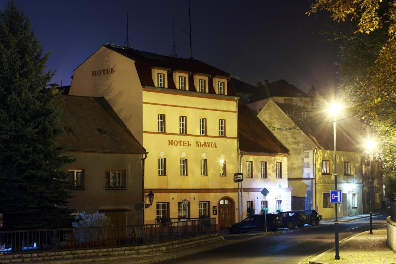 Hotel Slavie Klášterec nad Ohří Exterior foto